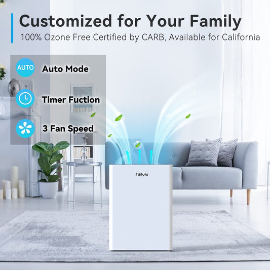 Customized for your family | Tailulu HQZZ-260 Air Purifier