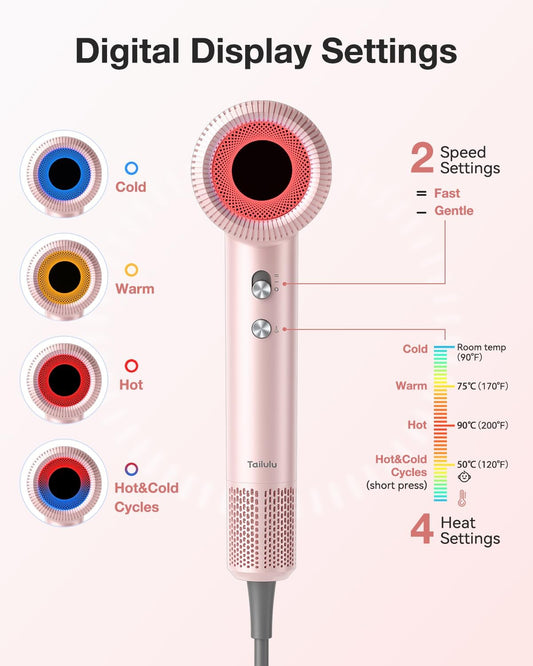 Tailulu Hair Dryer | P2306F Pink