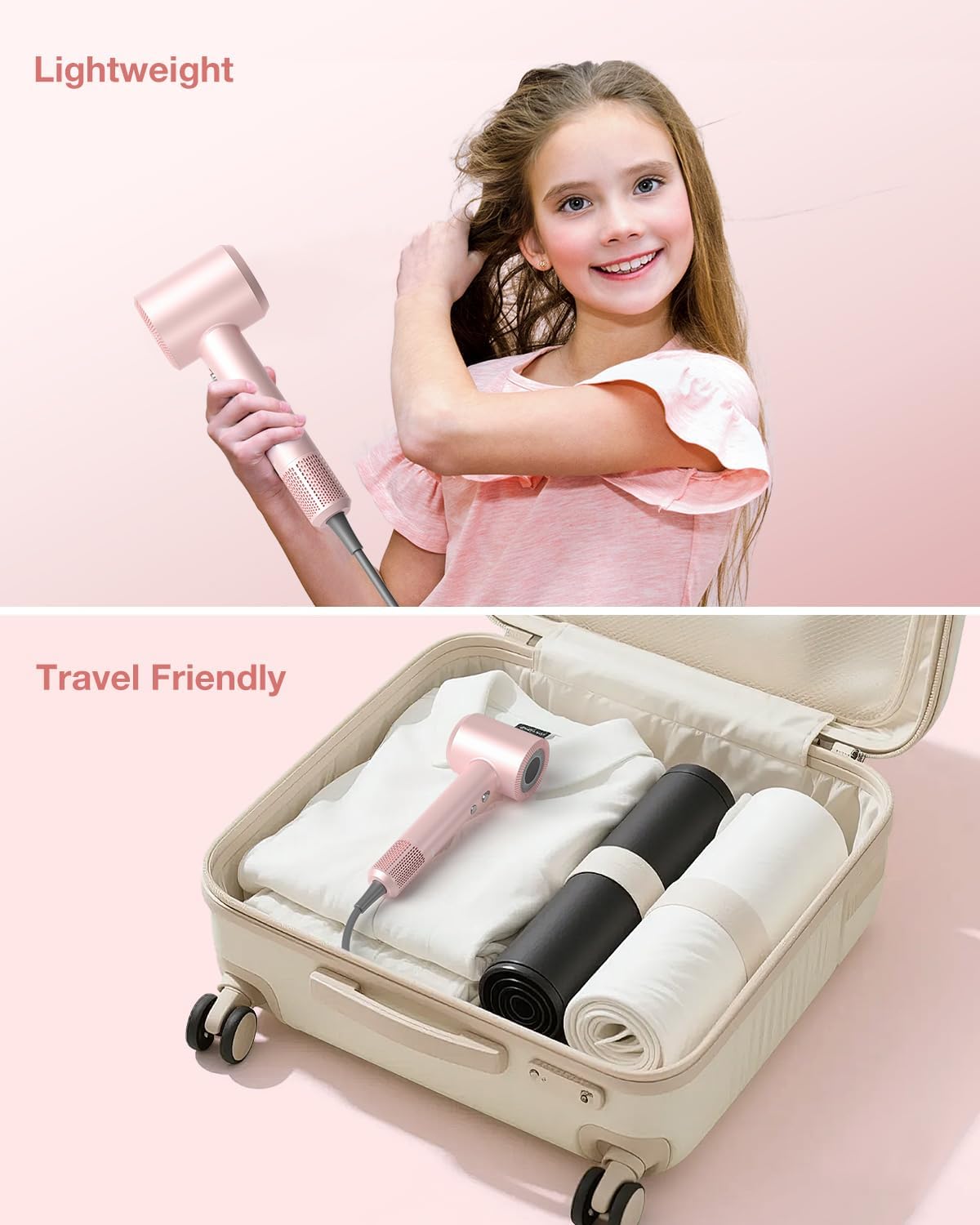 Tailulu Hair Dryer | P2306F Pink
