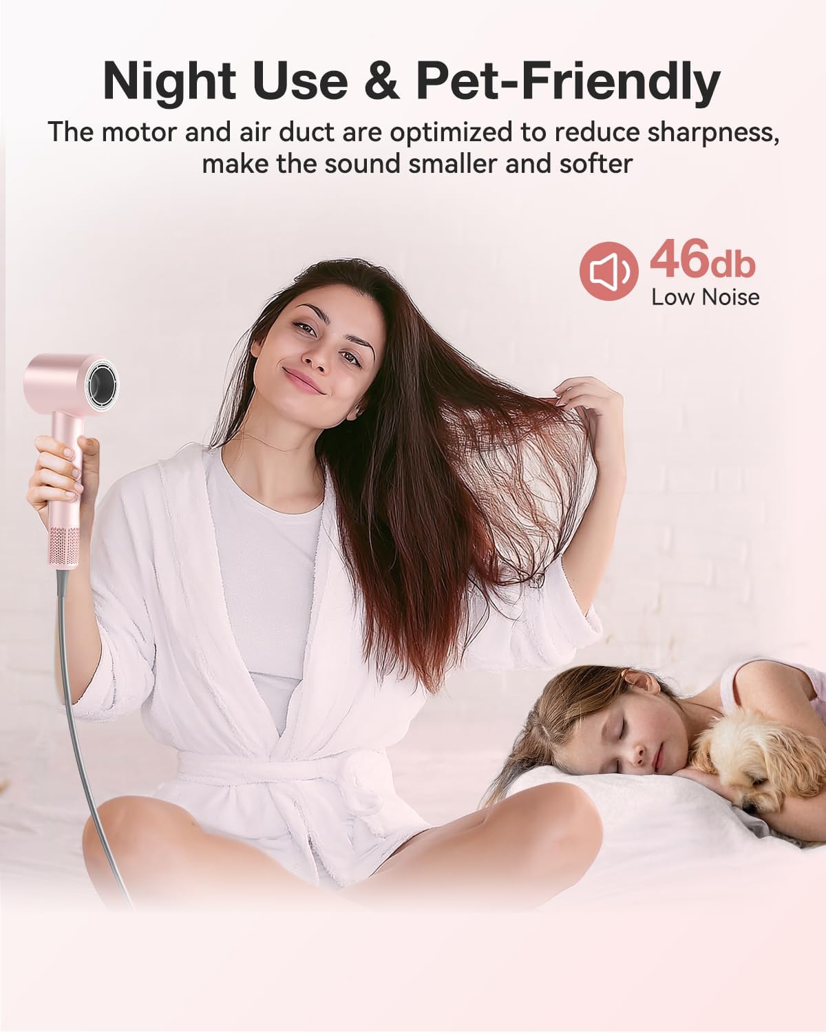 Tailulu Hair Dryer | P2306F Pink