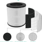 Tailulu D09 Air Purifier Replacement Filter, 3-in-1 True H13 HEPA Filter